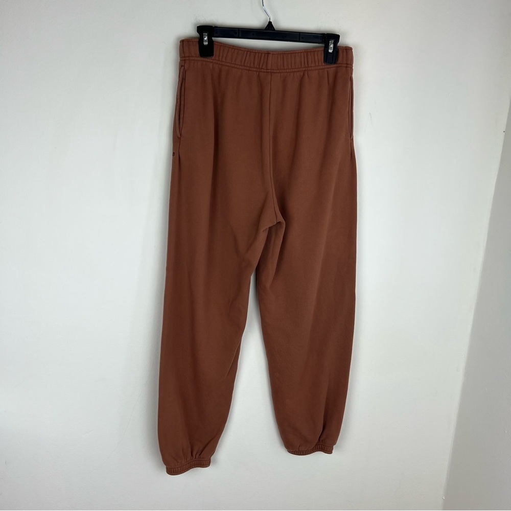 Aritzia TNA Sweatfleece Terry Fleece Mega Fit Brown Sweat Pants Size S - Picture 4 of 7